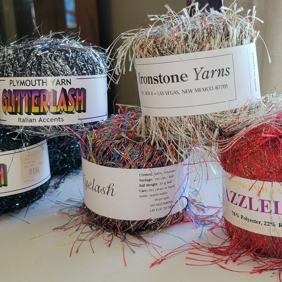 6 skeins of yarn ribbon - Picture 4 of 6